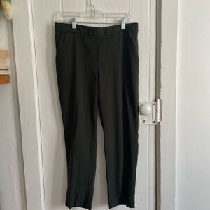 Banana Republic Dark Green Hayden Pants